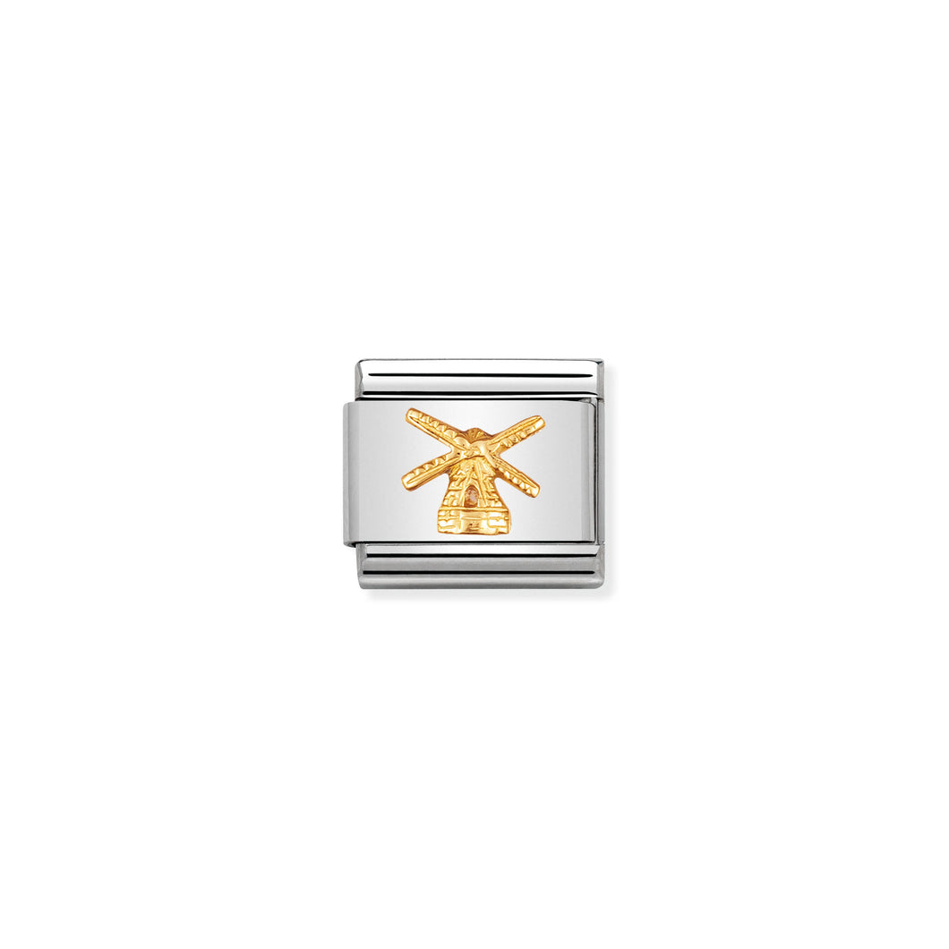 COMPOSABLE CLASSIC LINK 030123/03 WINDMILL IN 18K GOLD