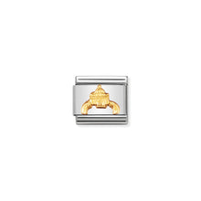 Load image into Gallery viewer, COMPOSABLE CLASSIC LINK 030123/12 ST PETER&#39;S SQUARE IN 18K GOLD
