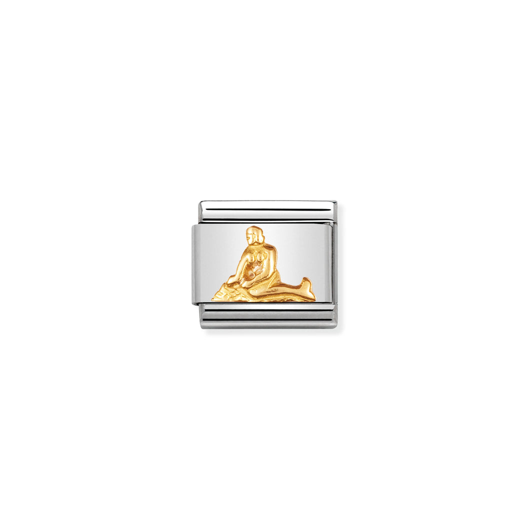 COMPOSABLE CLASSIC LINK 030123/35 MERMAID OF COPENHAGEN IN 18K GOLD
