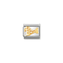 Load image into Gallery viewer, COMPOSABLE CLASSIC LINK 030146/01 GOLDEN GATE BRIDGE IN 18K GOLD
