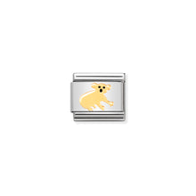 Load image into Gallery viewer, COMPOSABLE CLASSIC LINK 030248/17 KOALA IN 18K GOLD AND ENAMEL
