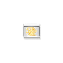 Load image into Gallery viewer, COMPOSABLE CLASSIC LINK 030302/01 ARIES IN 18K GOLD AND CZ
