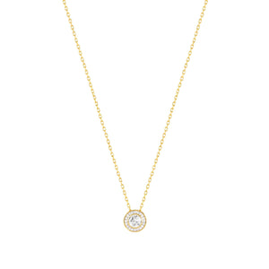 AUREA NECKLACE 145710/010 GOLD CZ