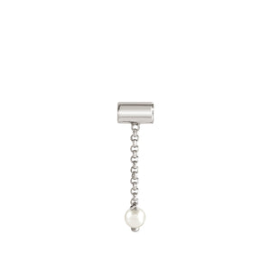 SEIMIA PENDANT 147112/013 WHITE CRYSTAL PEARL DROP