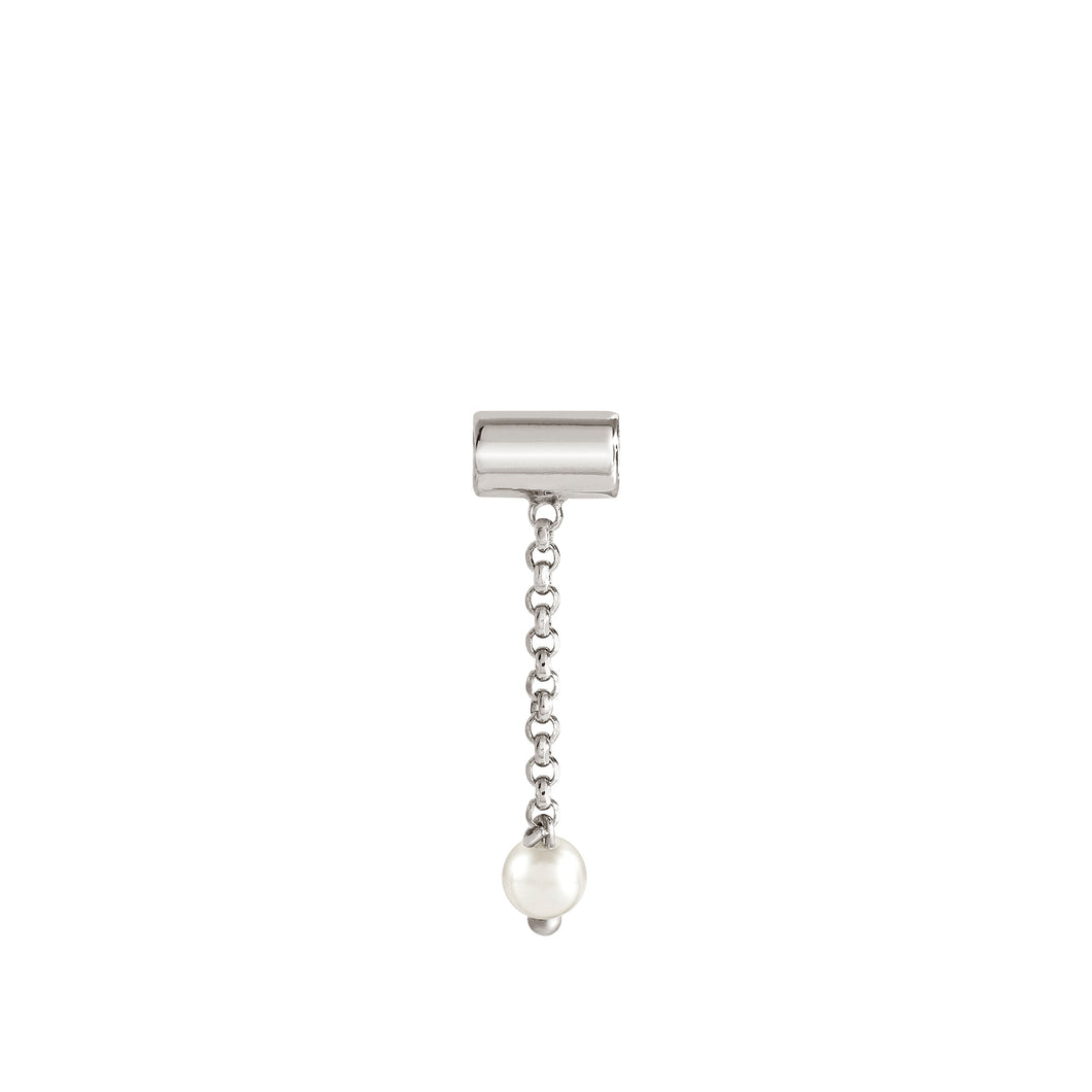 SEIMIA PENDANT 147112/013 WHITE CRYSTAL PEARL DROP
