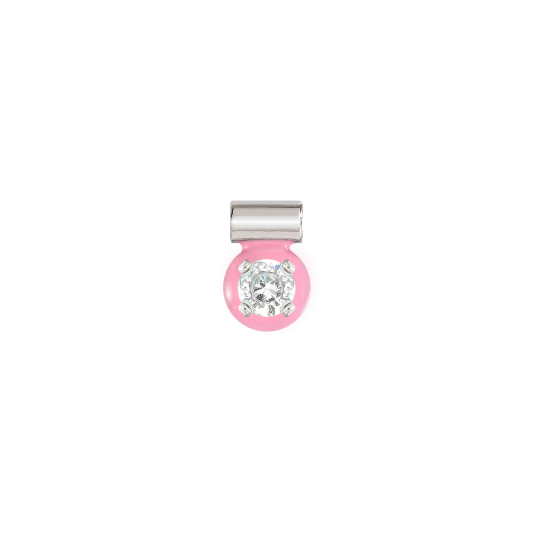 SEIMIA PENDANT 148824/030 CZ WITH FUCHSIA ENAMEL