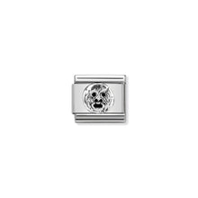Load image into Gallery viewer, COMPOSABLE CLASSIC LINK 330105/17 THE MOUTH OF TRUTH RELIEF IN 925 SILVER
