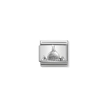 Load image into Gallery viewer, COMPOSABLE CLASSIC LINK 330105/20 ST PETER&#39;S DOME RELIEF IN 925 SILVER
