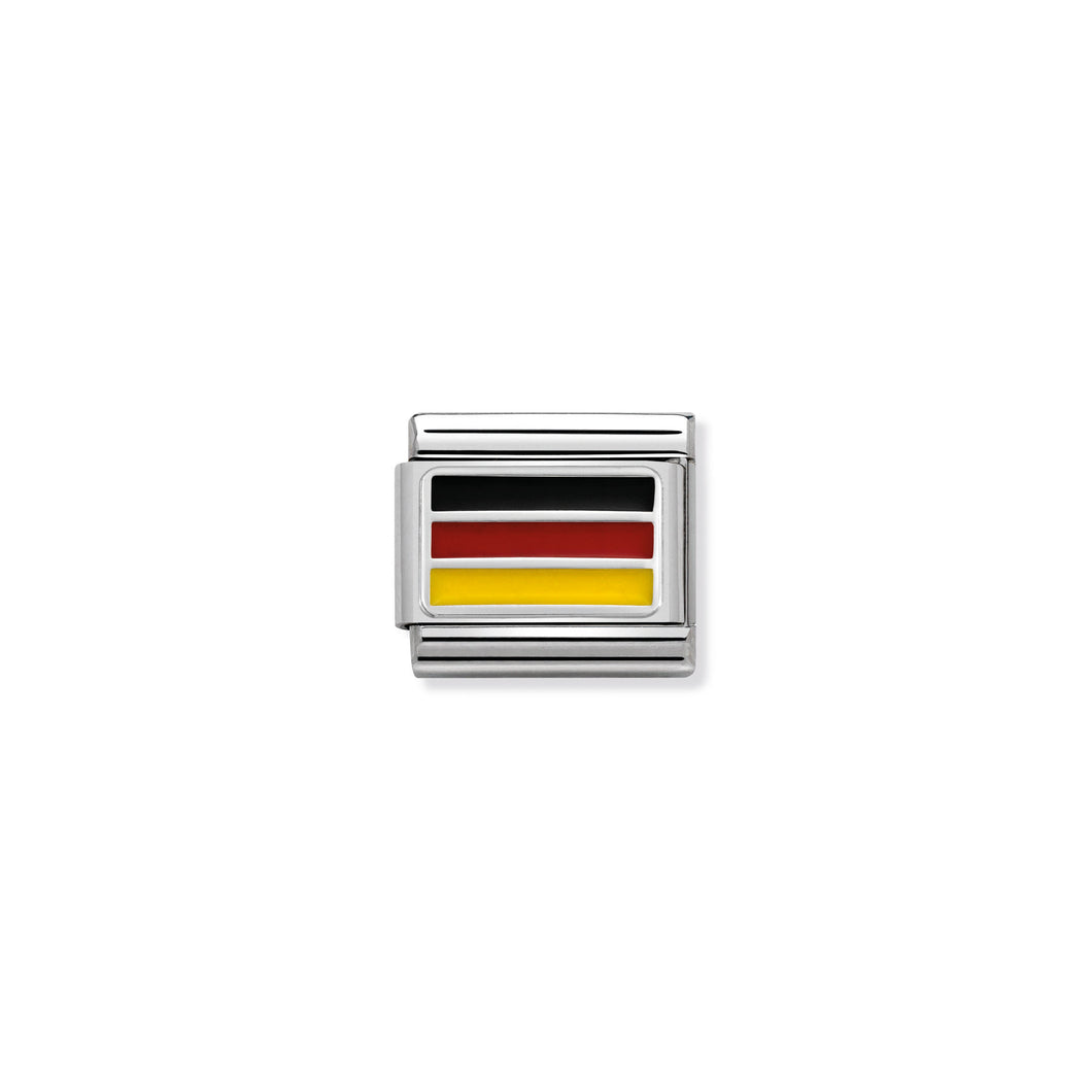 COMPOSABLE CLASSIC LINK 330207/14 GERMANY IN ENAMEL & 925 SILVER