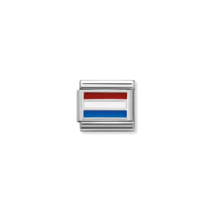 COMPOSABLE CLASSIC LINK 330207/19 HOLLAND IN ENAMEL & 925 SILVER