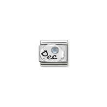 Load image into Gallery viewer, COMPOSABLE CLASSIC LINK 330505/12 DECEMBER LIGHT BLUE TOPAZ IN 925 SILVER
