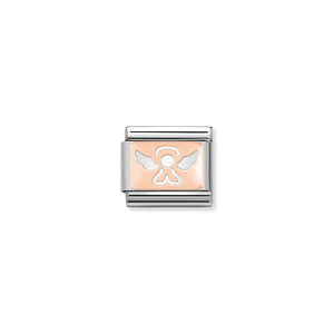COMPOSABLE CLASSIC LINK 430101/14 ANGEL IN 9K ROSE GOLD