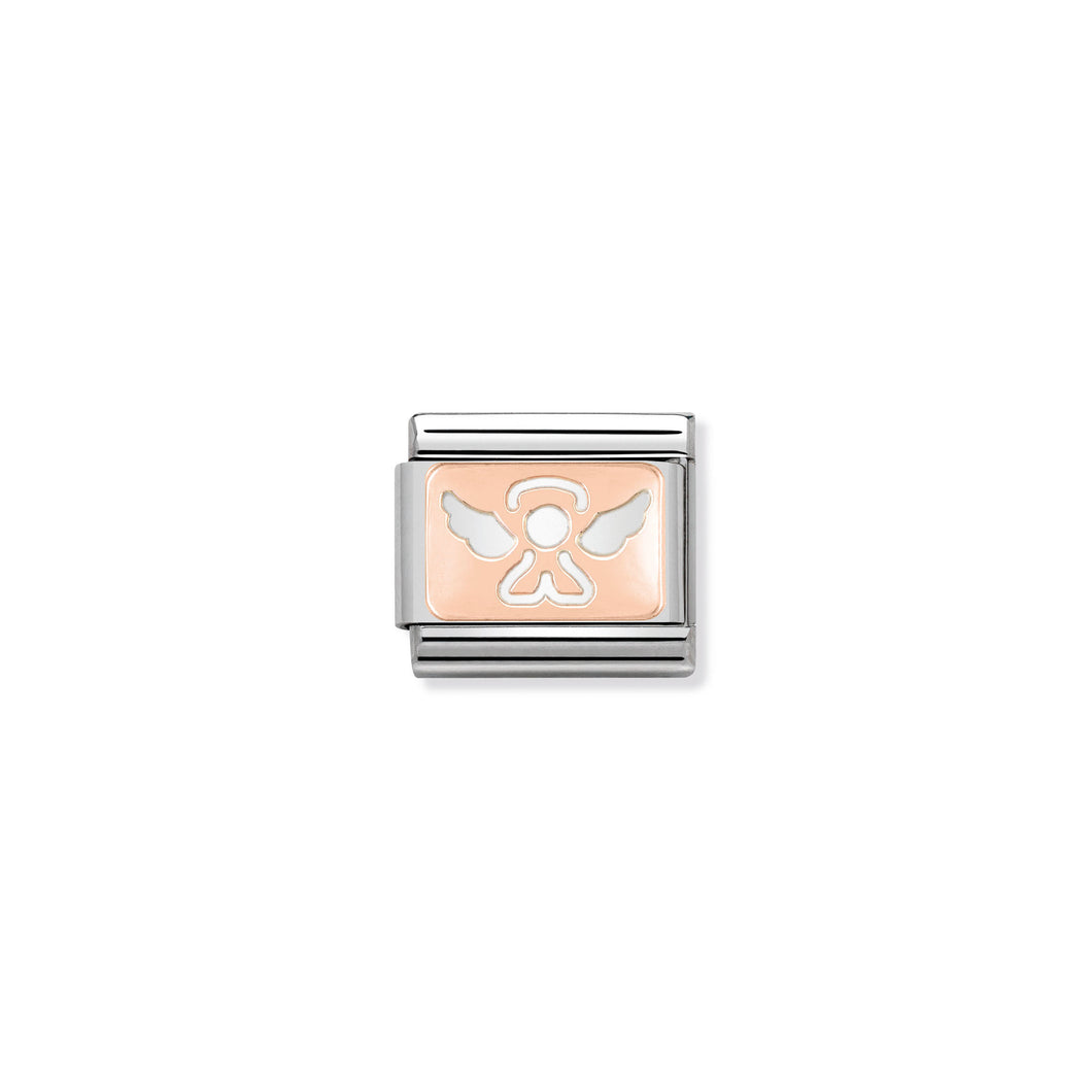 COMPOSABLE CLASSIC LINK 430101/14 ANGEL IN 9K ROSE GOLD