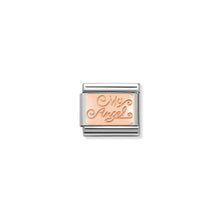 Load image into Gallery viewer, COMPOSABLE CLASSIC LINK 430101/21 MY ANGEL IN 9K ROSE GOLD
