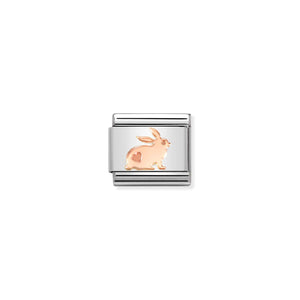 COMPOSABLE CLASSIC LINK 430104/50 RABBIT IN 9K ROSE GOLD