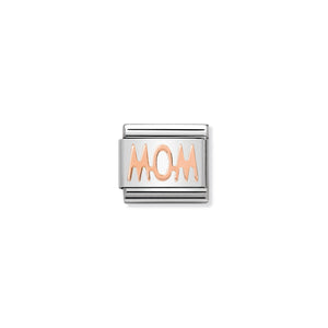 COMPOSABLE CLASSIC LINK 430107/02 MOM IN 9K ROSE GOLD