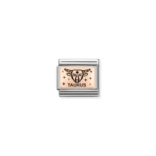 Load image into Gallery viewer, COMPOSABLE CLASSIC LINK 430112/02 TAURUS IN 9K ROSE GOLD
