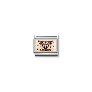 COMPOSABLE CLASSIC LINK 430112/02 TAURUS IN 9K ROSE GOLD