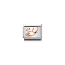 Load image into Gallery viewer, COMPOSABLE CLASSIC LINK 430310/25 LETTER Y IN 9K ROSE GOLD
