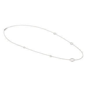 UNICA LONG NECKLACE 146405/005 SILVER PENDANTS