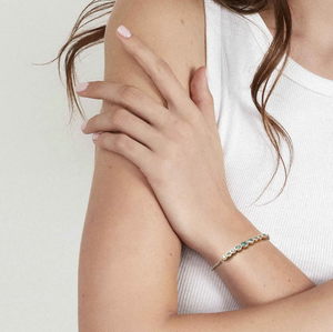 MILLELUCI BRACELET WITH CZ 028010/010 WHITE ROUND