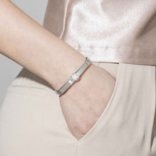 Load image into Gallery viewer, TRENDSETTER BRACELET 021133/022 STAINLESS STEEL &amp; CZ HEART
